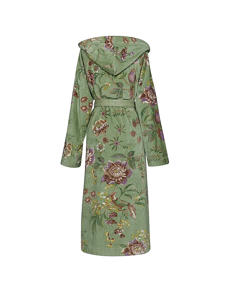 PIP STUDIO Albornoz de mujer SECRET GARDEN Green verde | XL